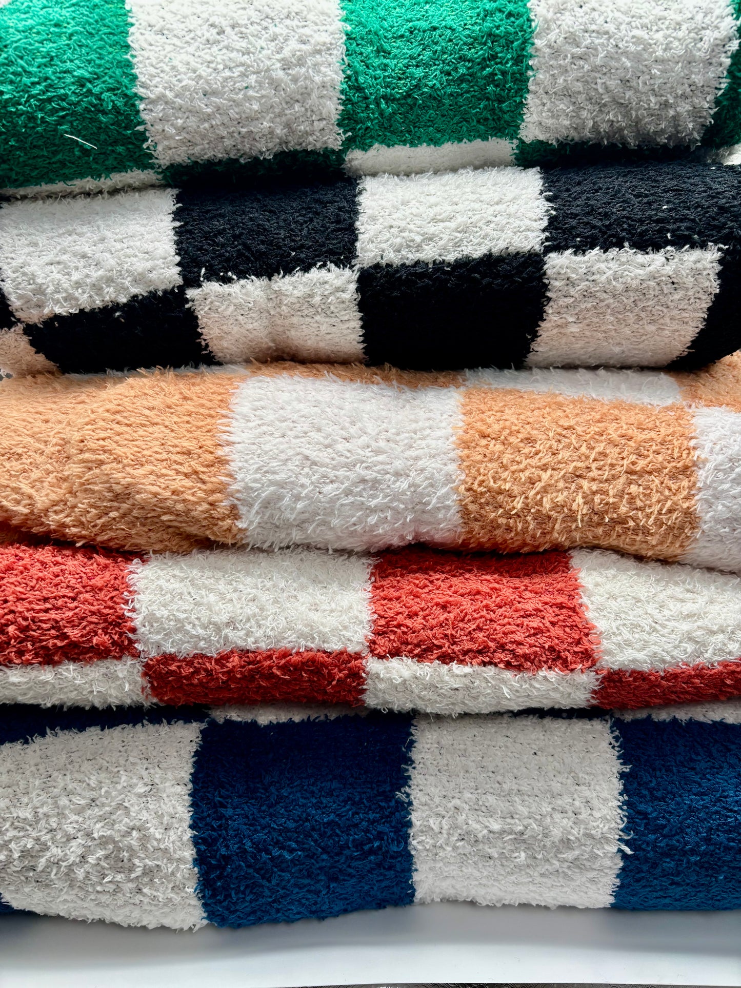 The Plush Checkered Blanket
