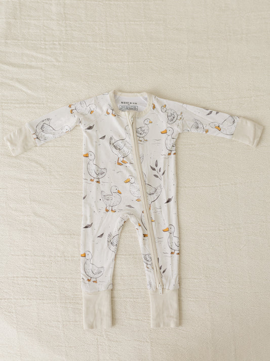 Bamboo Romper - Fall Prints Collection