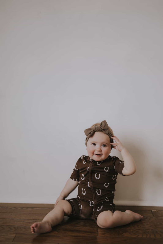 Bamboo Short Rompers - Summer Collection