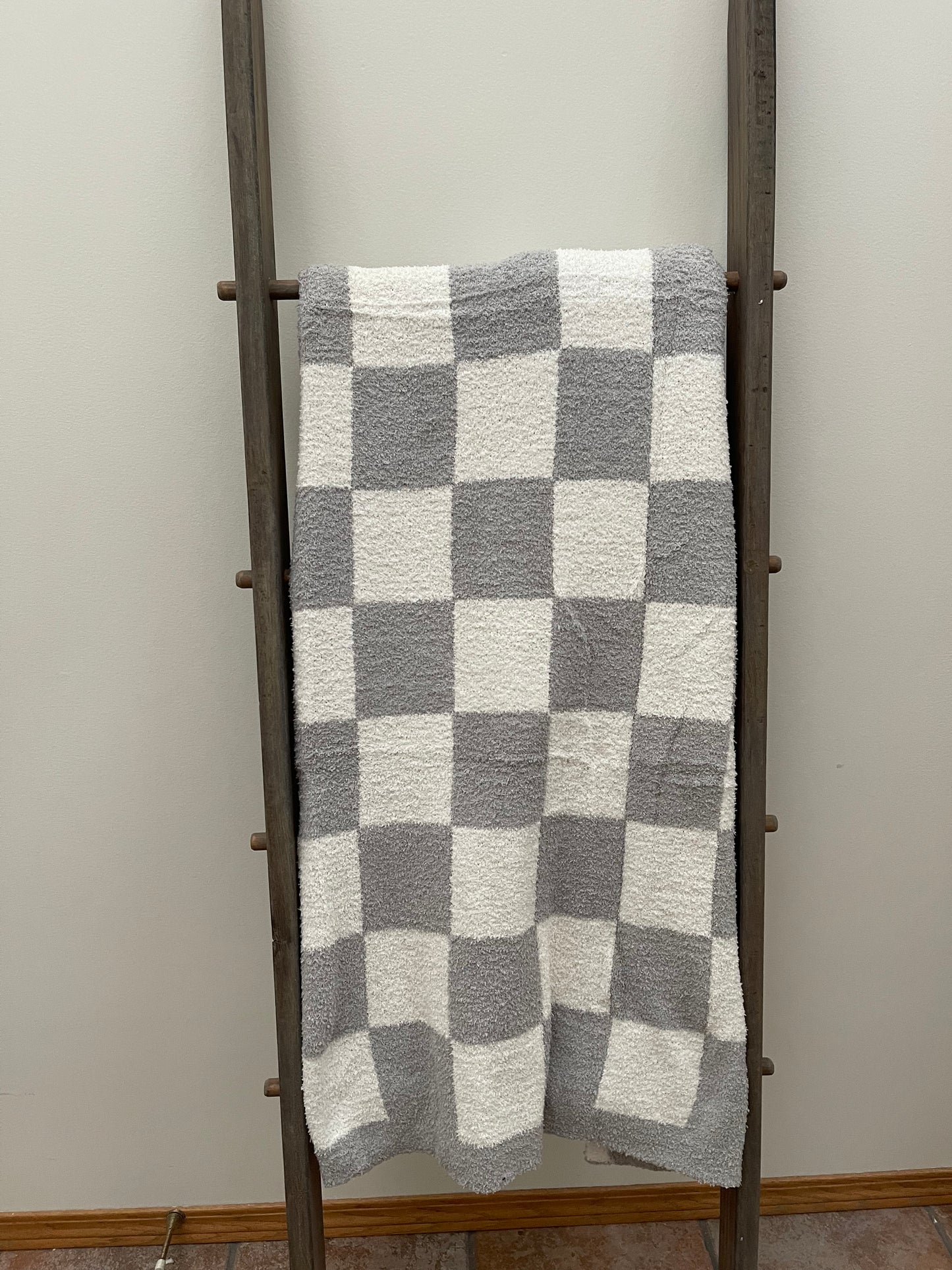 The Plush Checkered Blanket