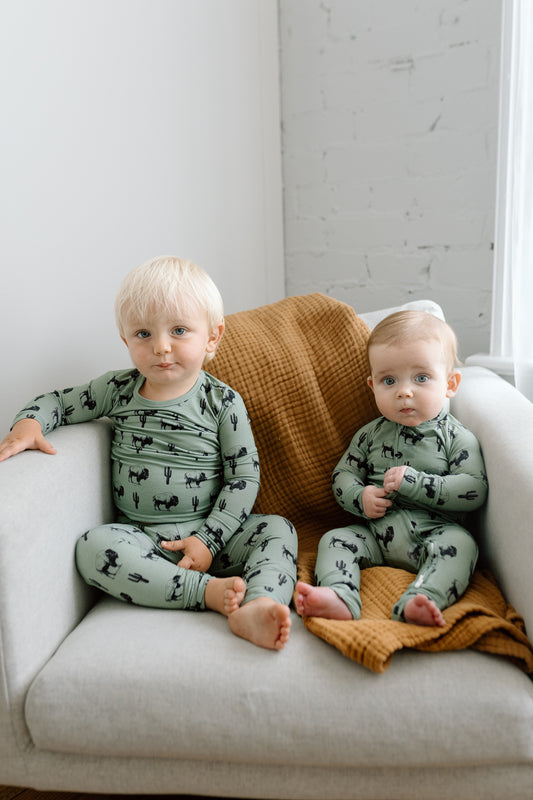 2 Piece Bamboo Sets- Fall Prints Collection