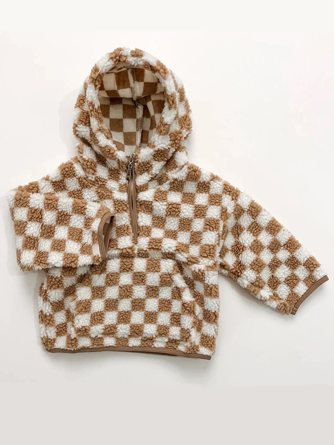 The Mini Me Checkered Pullover